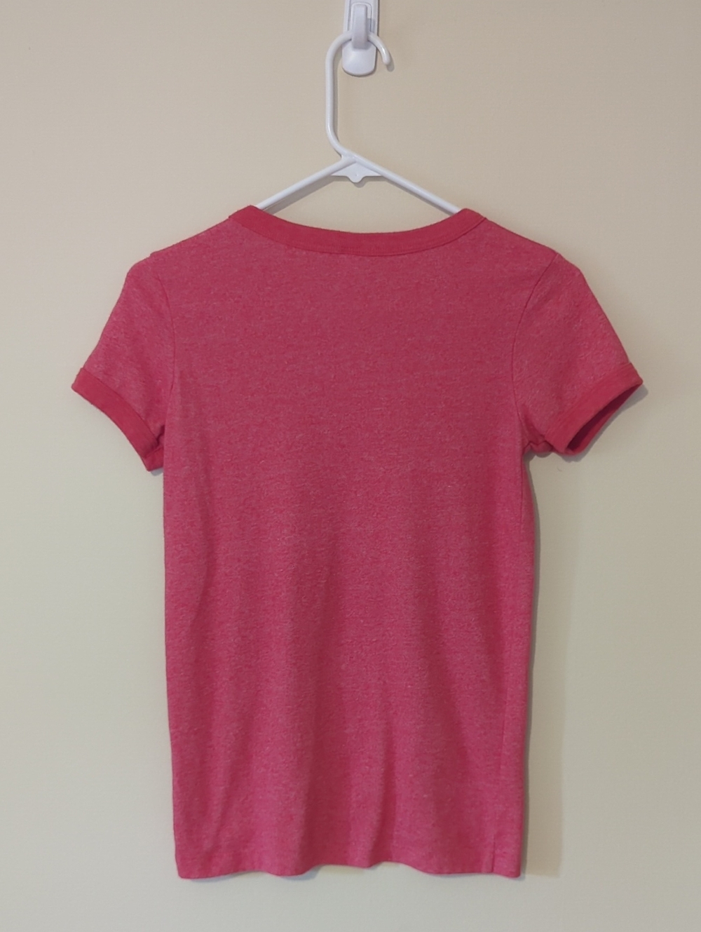 Alternative Apparel Earth Short Sleeve T-shirt Size Small Heather Red Cotton Tee - Picture 5 of 9